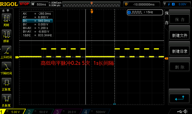 短路保护波形图